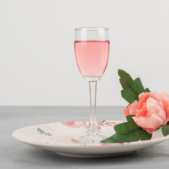 Verre De Vin Rosé    
