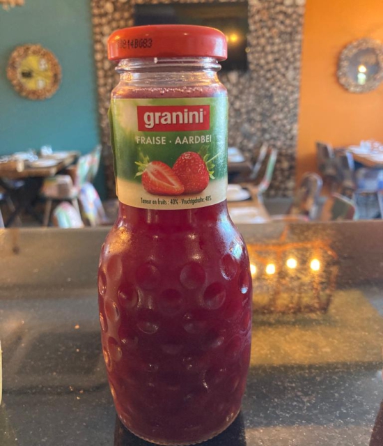 Jus de fraise