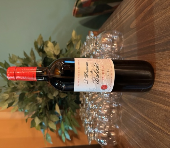 L Harmonie de Fonbadet PAUILLAC 2016